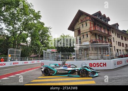 03 LYNN Alex (gbr), Jaguar I-type III équipe Panasonic Jaguar Racing, action pendant le championnat de Formule E 2019, à Berne, Suisse du 20 au 22 juin - photo Alexandre Guilleraumot / DPPI Banque D'Images