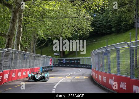 03 LYNN Alex (gbr), Jaguar I-type III équipe Panasonic Jaguar Racing, action pendant le championnat de Formule E 2019, à Berne, Suisse du 20 au 22 juin - photo Alexandre Guilleraumot / DPPI Banque D'Images