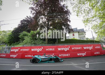 03 LYNN Alex (gbr), Jaguar I-type III équipe Panasonic Jaguar Racing, action pendant le championnat de Formule E 2019, à Berne, Suisse du 20 au 22 juin - photo Alexandre Guilleraumot / DPPI Banque D'Images