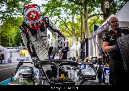 BUEMI Sebastien (che), Nissan IM01 team Nissan e-dams, portrait pendant le championnat de Formule E 2019, à Berne, Suisse du 20 au 22 juin - photo Clément Luck / DPPI Banque D'Images