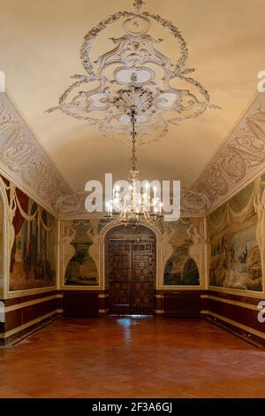 L'ancien palais historique de la Renaissance Palacio de Viana est un monument situé à Cordoue, en Espagne Banque D'Images