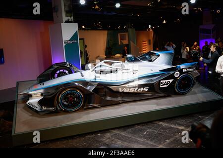 Lancement de la Mercedes EQ FE Silver Arrow 01 au salon automobile de Francfort IAA 2019, à Francfort-sur-le-main Allemagne, le 11 septembre 2019 - photo Xabi Bonilla / DPPI Banque D'Images