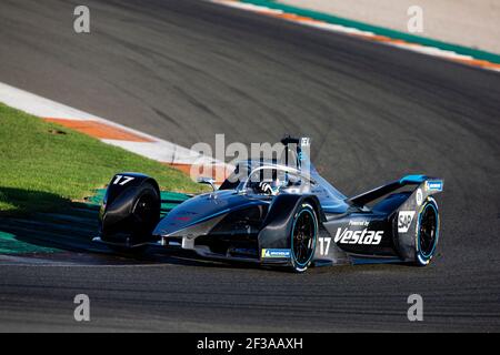 17 DE VRIES Nyck (nld), Spark-Mercedes Mercedes Mercedes-Benz EQ Silver Arrow 01, action pendant les tests de Formule E 2019, à Valence, Espagne, du 15 au 18 octobre - photo Xavi Bonilla / DPPI Banque D'Images