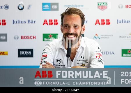 VERGNE Jean Eric (FRA), DS Techeetah, portrait lors des tests de Formule E 2019, à Valence, Espagne, du 15 au 18 octobre - photo Xavi Bonilla / DPPI