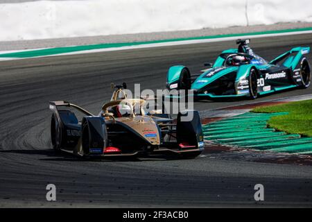 13 DA COSTA Antonio Felix (por), Spark-DS automobiles DS E-TENSE FE20, DS Techeetah, action pendant les tests de Formule E 2019, à Valence, Espagne, du 15 au 18 octobre - photo Xavi Bonilla / DPPI Banque D'Images