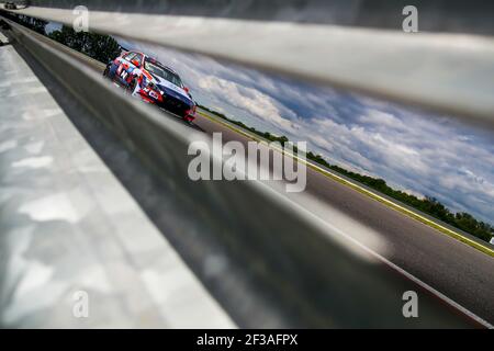 05 NORBERT MICHELISZ, (HONGRIE), BRC HYUNDAI N SQUADRA CORSE, HYUNDAI I30 N TCR, action lors de la course de la coupe du monde de tourisme WTCR 2019 de la FIA en Slovaquie au Slovakia Ring, du 10 au 12 mai - photo Florent Gooden / DPPI Banque D'Images