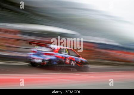 05 NORBERT MICHELISZ, (HONGRIE), BRC HYUNDAI N SQUADRA CORSE, HYUNDAI I30 N TCR, action pendant la coupe du monde de la voiture de tourisme FIA WTCR 2019, course de Hongrie à hungaroring, Budapest du 26 au 28 avril - photo Florent Gooden / DPPI Banque D'Images