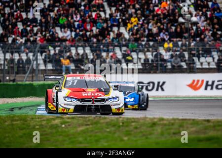 31 VAN DER LINDE Sheldon (RSA), BMW Team RBM, Shell BMW M4 DTM, course 1 pendant le DTM 2019 à Hockenheim du 4 au 6 octobre, en Allemagne - photo Clément Luck / DPPI Banque D'Images