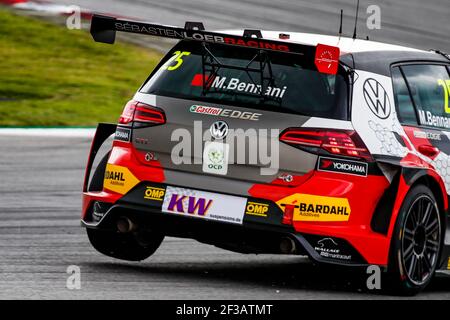 25 BENNANI Mehdi, (MAR), SLR VW Motorsport, Volkswagen Golf GTI TCR, action pendant la coupe du monde de voiture de tourisme WTCR 2019 de la FIA de Malaisie, à Sepang du 13 au 15 décembre - photo Florent Gooden / DPPI Banque D'Images