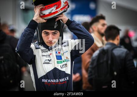 VALENTE Enzo (fra), F4 Ffsa Academy, portrait lors du championnat de france FFSA GT4 2019, du 19 au 22 avril, à Nogaro, France - photo Jean Michel le Meur / DPPI Banque D'Images