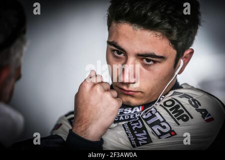 VALENTE Enzo (fra), F4 Ffsa Academy, portrait lors du championnat de france FFSA GT4 2019, du 19 au 22 avril, à Nogaro, France - photo Jean Michel le Meur / DPPI Banque D'Images