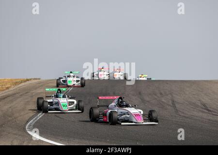 26 DAVID Hadrien (fra), F4 Académie Ffsa, action pendant le championnat français de circuit 2019 de la FFSA GT, du 5 au 7 juillet à Ledenon, France - photo Marc de Mattia / DPPI Banque D'Images