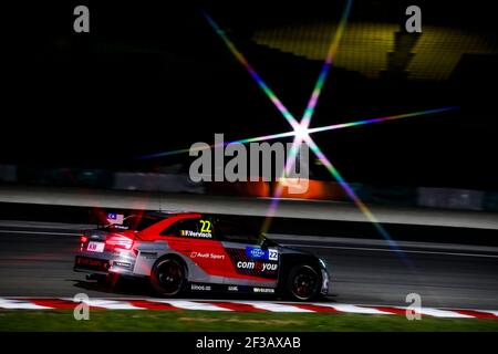 22 VERVISCH Frederic, (bel), Comtoyou Team Audi Sport, Audi RS3 LMS, action lors de la FIA WTCR World Touring car Cup 2019 de Malaisie, à Sepang du 13 au 15 décembre - photo Florent Gooden / DPPI Banque D'Images