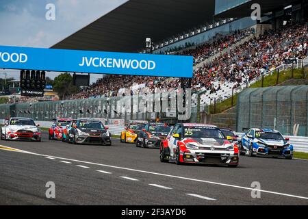 25 BENNANI Mehdi, (MAR), SLR VW Motorsport, Volkswagen Golf GTI TCR, action pendant la coupe du monde de la voiture de tourisme WTCR 2019 de la FIA au Japon, à Suzuka du 25 au 27 octobre - photo Florent Gooden / DPPI Banque D'Images