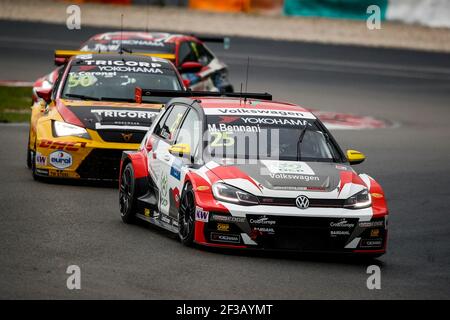 25 BENNANI Mehdi, (MAR), SLR VW Motorsport, Volkswagen Golf GTI TCR, action pendant la coupe du monde de voiture de tourisme WTCR 2019 de la FIA de Malaisie, à Sepang du 13 au 15 décembre - photo Florent Gooden / DPPI Banque D'Images