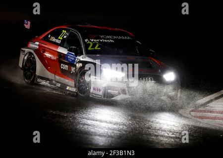 22 VERVISCH Frederic, (bel), Comtoyou Team Audi Sport, Audi RS3 LMS, action lors de la FIA WTCR World Touring car Cup 2019 de Malaisie, à Sepang du 13 au 15 décembre - photo Florent Gooden / DPPI Banque D'Images