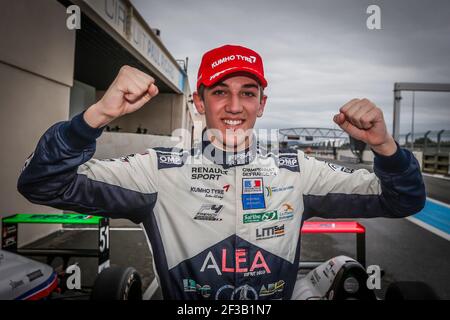 26 DAVID Hadrien (fra), F4 Ffsa Academy, action pendant le championnat français de circuit 2019 de la FFSA GT, du 11 au 13 octobre circuit Paul Ricard, le Castellet, France - photo Jean Michel le Meur / DPPI Banque D'Images