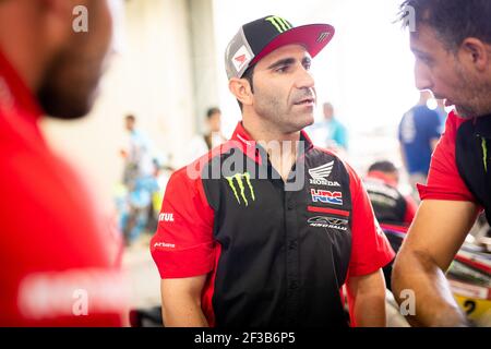 GONCALVES Paulo (por), Honda, Monster Energy Honda Team 2019, moto, portrait pendant le Dakar 2019, scrutateurs, vérifications, Pérou, Lima, Du 4 au 5 janvier - photo Antonin Vincent / DPPI Banque D'Images