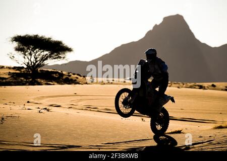 30 Tomiczek Adam (Pol), KTM, équipe Orlen, moto, vélo, Action pendant la phase 1 du Dakar 2020 entre Jeddah et Al Wajh, 752 km - SS 319km, en Arabie Saoudite, le 5 janvier 2020 - photo Florent Gooden / DPPI Banque D'Images