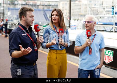 VILLENEUVE Jacques (CAN), présentateur de TV commentateur Canal+, portrait lors du Championnat du monde de Formule 1 2018, Grand Prix de Monaco du 24 au 27 mai à Monaco - photo Florent Gooden / DPPI Banque D'Images