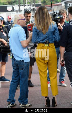 VILLENEUVE Jacques (CAN), présentateur de TV commentateur Canal+, portrait du Championnat du monde de Formule 1 2018, Grand Prix de Monaco du 24 au 27 mai à Monaco - photo Eric Vargiolu / DPPI Banque D'Images