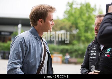 ROSBERG Nico (ger), ancien champion de F1, portrait lors du championnat du monde de Formule 1 de la FIA 2018, Grand Prix de Chine, à Shanghai du 12 au 15 avril - photo Antonin Vincent / DPPI Banque D'Images