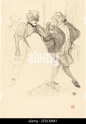 Rejane et Galipeaux dans « Madame sans-Gêne » (Réjane et Galipeaux dans « Madame sans-Gêne »), 1894. Banque D'Images