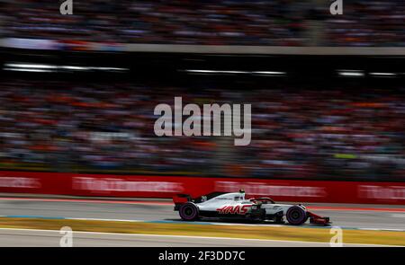 20 MAGNUSSEN Kevin (dnk), Haas F1 Team VF-18 Ferrari, action pendant le Championnat du monde de Formule 1 2018, Grand Prix d'Allemagne du 19 au 22 juillet, à Hockenheim, Allemagne - photo DPPI Banque D'Images