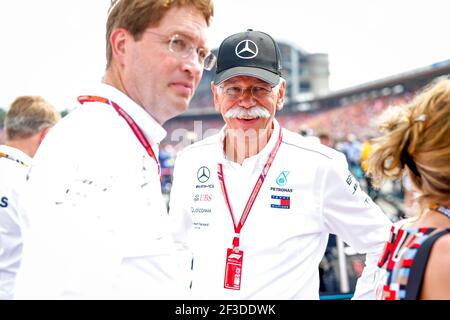 ZETSCHE Dieter, PDG Daimler AG Mercedes, PDG Daimler AG, portrait lors du Championnat du monde de Formule 1 2018, Grand Prix d'Allemagne du 19 au 22 juillet, à Hockenheim, Allemagne - photo DPPI Banque D'Images