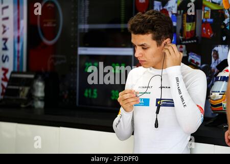 NORRIS Lando (gbr), pilote d'essai et de réserve McLaren Renault MCL33, portrait lors du Championnat du monde de Formule 1 2018, Grand Prix du Japon du 4 au 7 octobre à Suzuka - photo Clement Marin / DPPI Banque D'Images