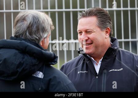 BROWN Zak (usa), Directeur exécutif de l'écurie McLaren F1, portrait lors des épreuves d'hiver de Formule 1 2018 à Barcelone, Espagne du 26 février au 01 mars - photo Florent Gooden / DPPI Banque D'Images