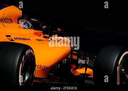 NORRIS Lando (gbr), pilote d'essai et de réserve McLaren Renault MCL33, action pendant le Championnat du monde de Formule 1 2018, Grand Prix du Mexique du 25 au 28 octobre au Mexique - photo Florent Gooden / DPPI Banque D'Images