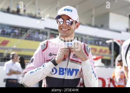 OCON Esteban (fra), Racing point Force India F1 VJM11, portrait lors du Championnat du monde de Formule 1 2018, Grand Prix du Japon du 4 au 7 octobre à Suzuka - photo DPPI Banque D'Images