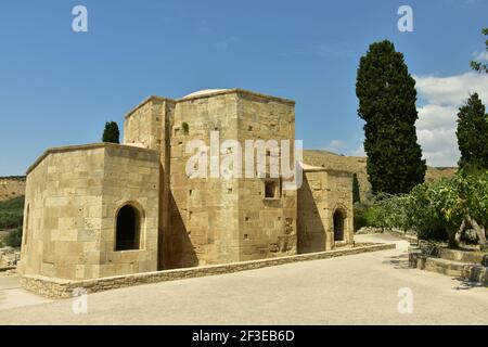 Gortyna est les ruines d'une ancienne métropole sur l'île grecque de Crète. Banque D'Images