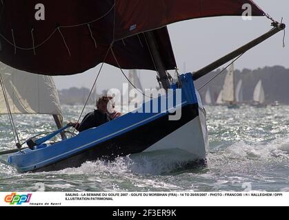 VOILE - LA SEMAINE DU GOLFE 2007 - GOLFE DU MORBIHAN (FRA) - 14 AU 20/05/2007 - PHOTO : FRANÇOIS VAN MALLEGHEM / DPPI ILLUSTRATION PATRIMONIALE Banque D'Images