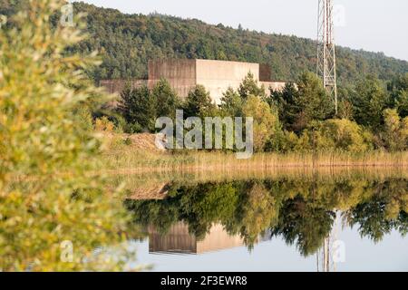 Centrale nucléaire non achevée Zarnowiec à Kartoszyno, Pologne. 22 septembre 2020 © Wojciech Strozyk / Alamy stock photo Banque D'Images