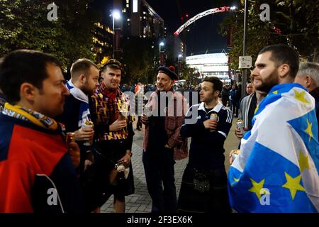 Scotland Supporters, Londres, Angleterre, Royaume-Uni Banque D'Images