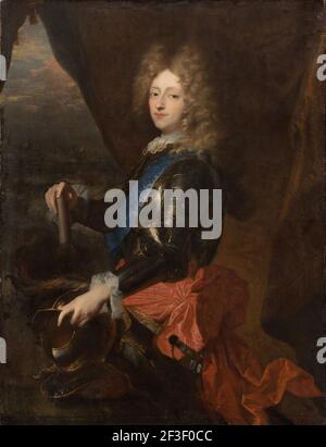 Roi Frederick IV du Danemark et de la Norvège (1671-1730), 1693. Trouvé dans la collection du Musée Statens de Kunst, Copenhague. Banque D'Images