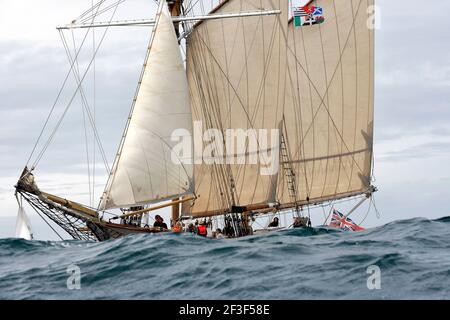 Festivals maritimes de Douarnenez, du 25 au 30 juillet 2018, en France, photo François Van Malleghem / DPPI Banque D'Images