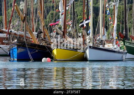 Festivals maritimes de Douarnenez, du 25 au 30 juillet 2018, en France, photo François Van Malleghem / DPPI Banque D'Images