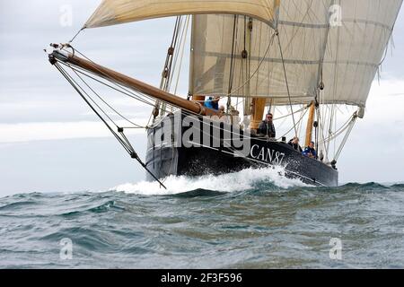 Festivals maritimes de Douarnenez, du 25 au 30 juillet 2018, en France, photo François Van Malleghem / DPPI Banque D'Images