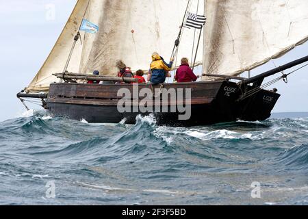 Festivals maritimes de Douarnenez, du 25 au 30 juillet 2018, en France, photo François Van Malleghem / DPPI Banque D'Images