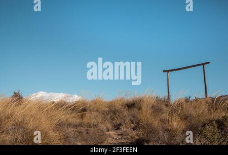 Tabernas Desert film set lieu Almeria Espagne nature Adventure Travel Europe Banque D'Images