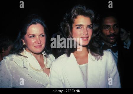 Brooke Shields, mère Teri Shields 1982 photo d'Adam Scull-PHOTOlink.net Banque D'Images