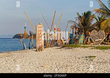 Zodiac Bar, Sunrise Beach, Koh Lipe, Satun Banque D'Images