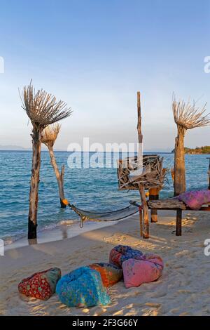 Zodiac Bar, Sunrise Beach, Koh Lipe, Satun Banque D'Images