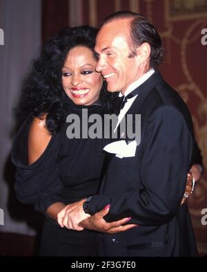 Diana Ross Arne Naess, Jr. Photo par Adam Scull-PHOTOlink /MediaPunch Banque D'Images