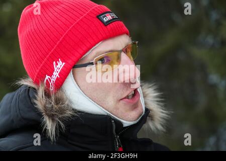 LATVALA Jari-Matti (fin), TOYOTA YARIS WRC, TOYOTA GAZOO RACING WRT portrait lors du Championnat du monde de voitures de rallye WRC 2018, Suède rallye du 15 au 18 février, à Torsby - photo DPPI Banque D'Images