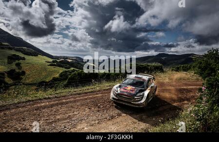 Lors du Championnat du monde de voitures de rallye 2018 de la WRC, rallye d'Italia Sardegna du 7 au 10 juin, à Alghero et Cagliari, Italie - photo François Flamand / DPPI Banque D'Images