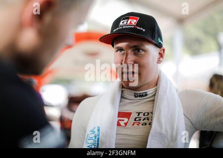 LAPPI Esapekka (fin), TOYOTA YARIS WRC, TOYOTA GAZOO RACING WRT portrait pendant le WRC World Rally car Championship 2018, rallye de Turquie du 13 au 16 septembre, à Marmaris - photo François Flamand / DPPI Banque D'Images